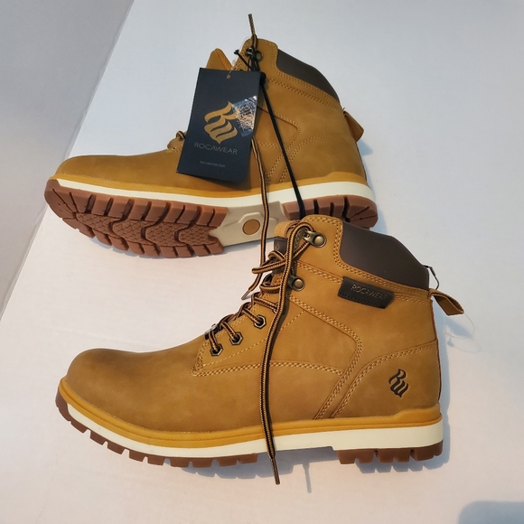 Sold  Rocawear Faux Leather Boots  Size 9.5 - Picture 6 of 11